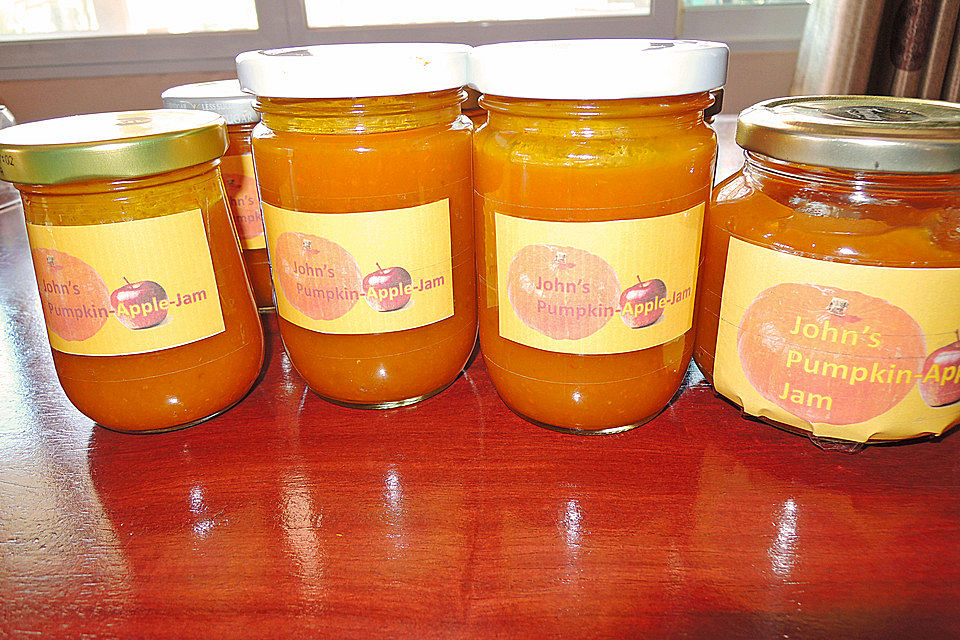 Apfel - Kürbismarmelade