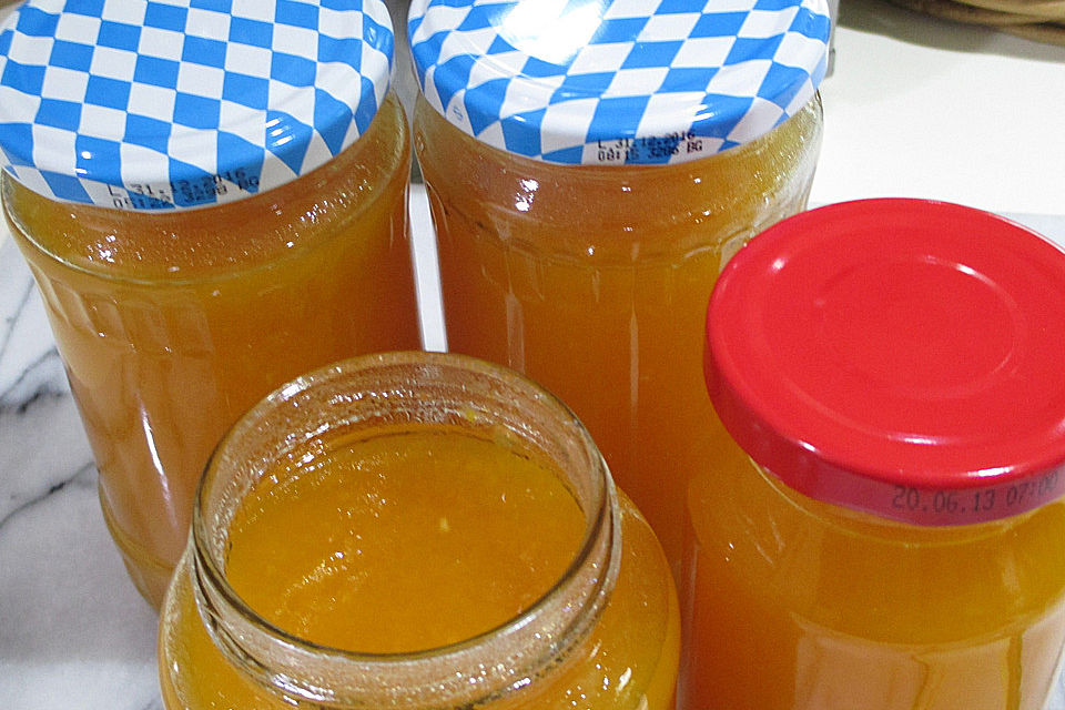 Apfel - Kürbismarmelade