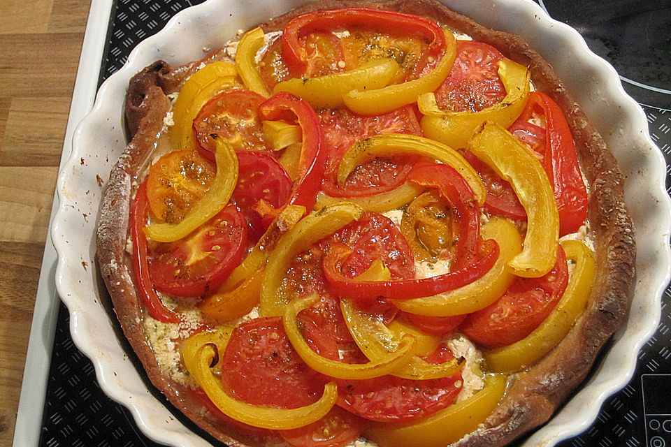 Tomaten - Tarte