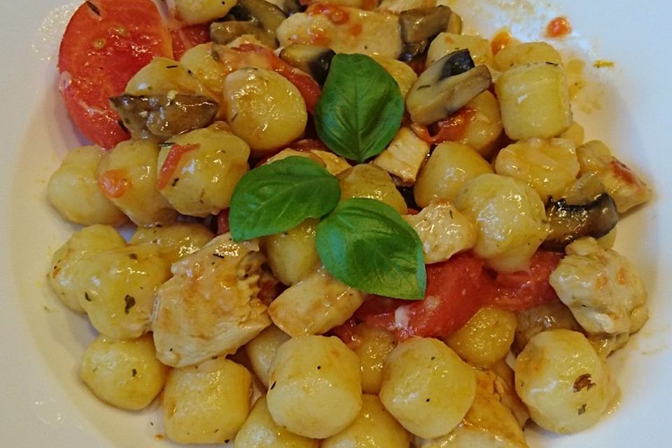 Tomaten - Gnocchi - Pfanne