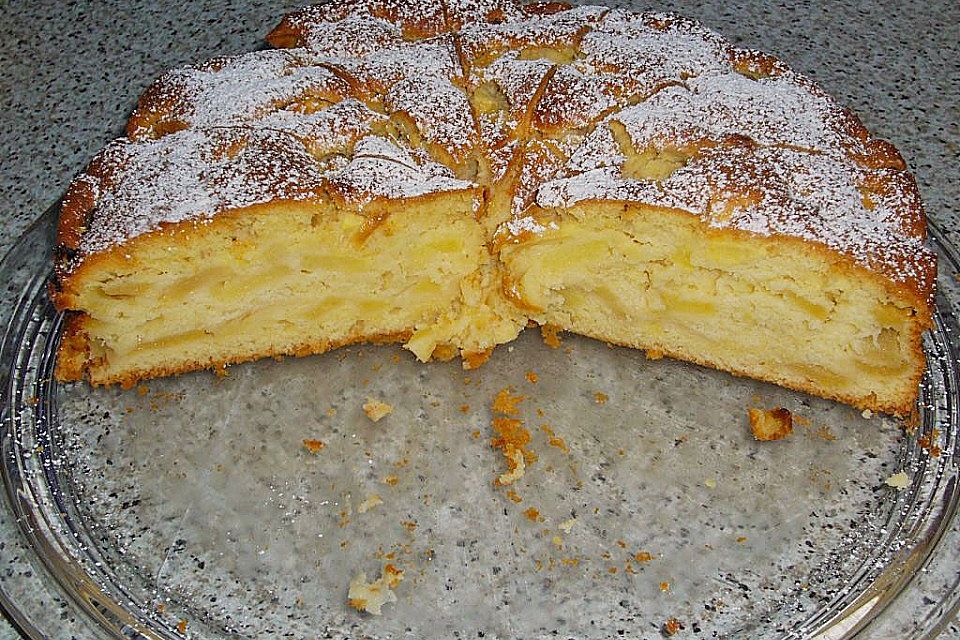 Apfel - Schichtkuchen