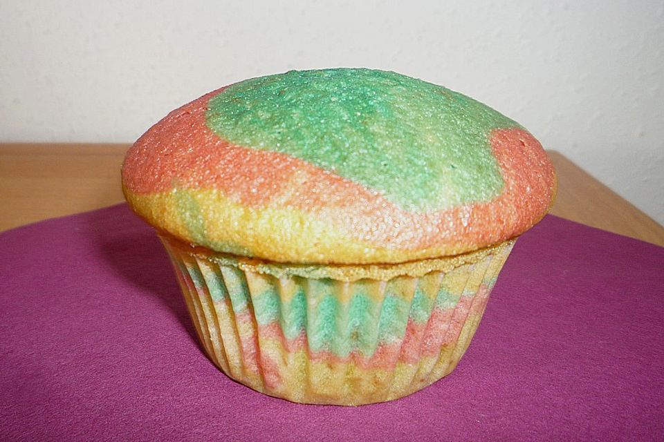 Regenbogenkuchen