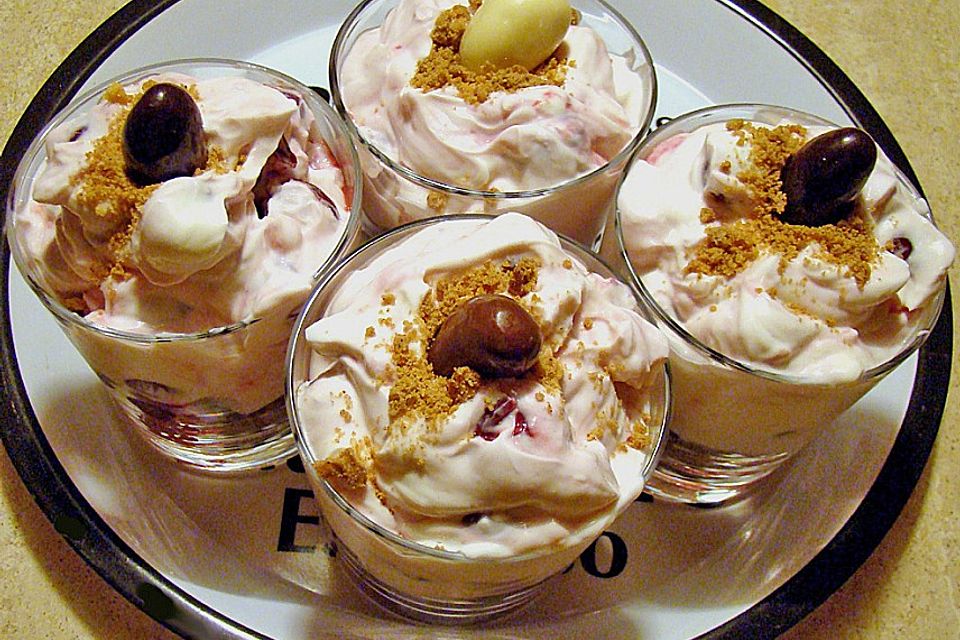 Mascarpone - Kirsch - Schichtspeise