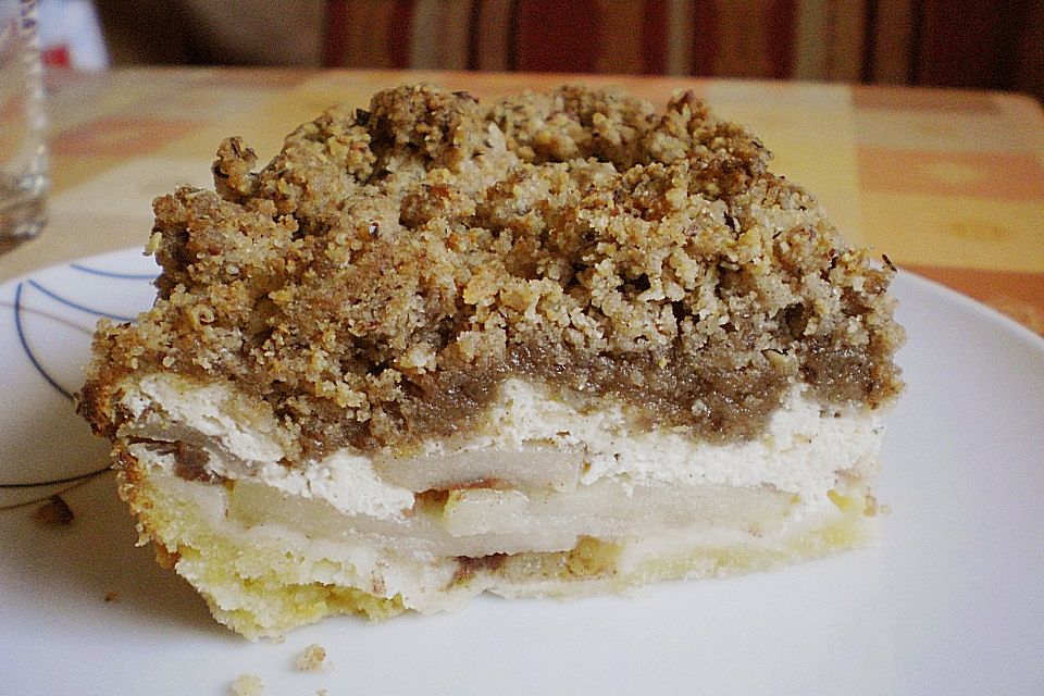 Cinnamon Crumble Apple Pie