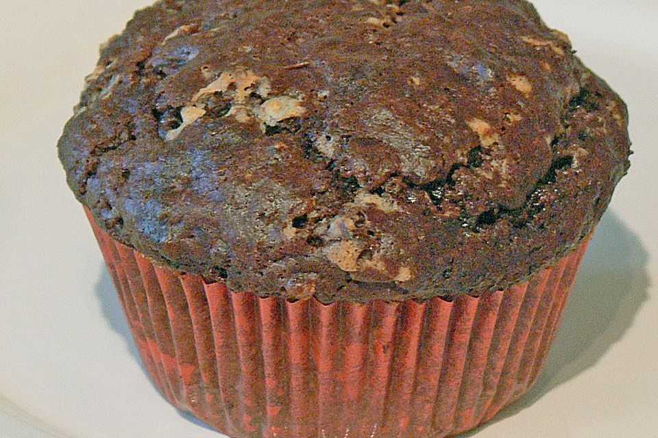 Black&White Chocolate Muffins