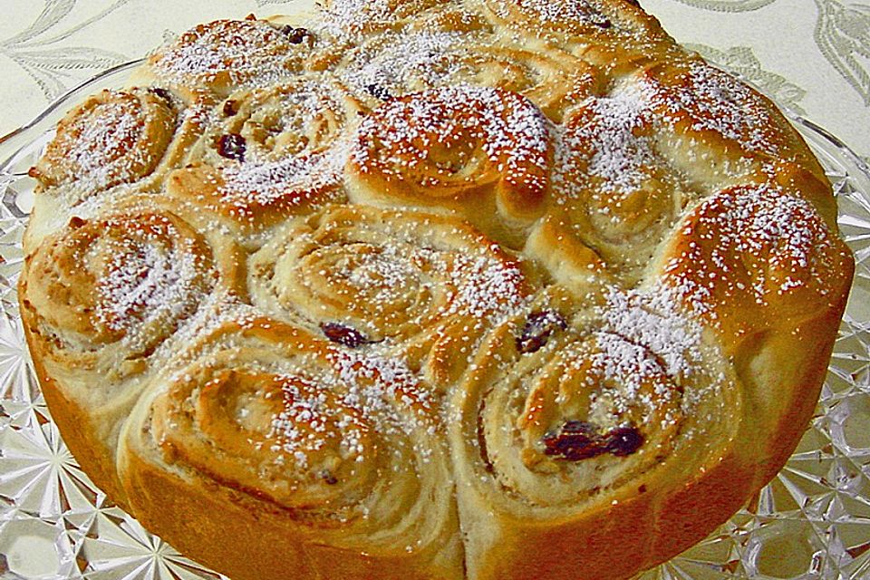 Mascarpone - Rosenkuchen