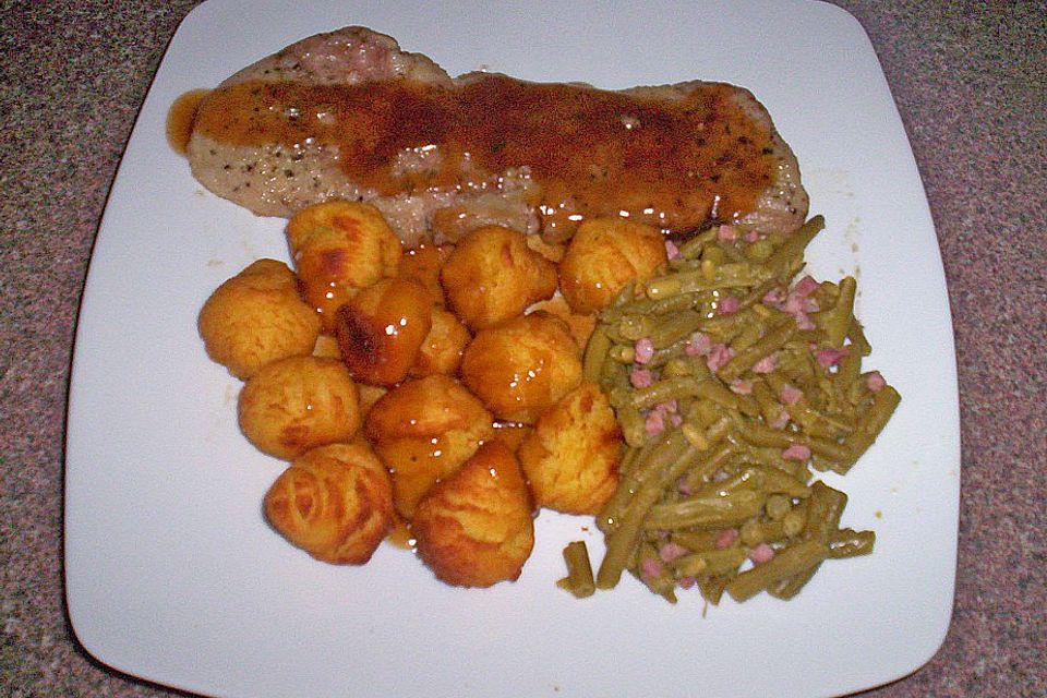 Kalbsschnitzel in Marsala Sauce