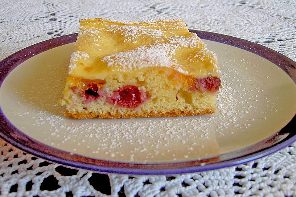 Kirsch - Blechkuchen