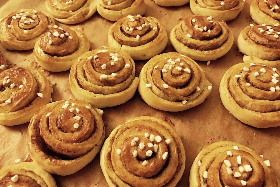 Zimtschnecken - Kanelbullar