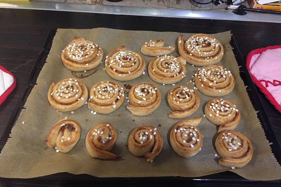 Zimtschnecken - Kanelbullar