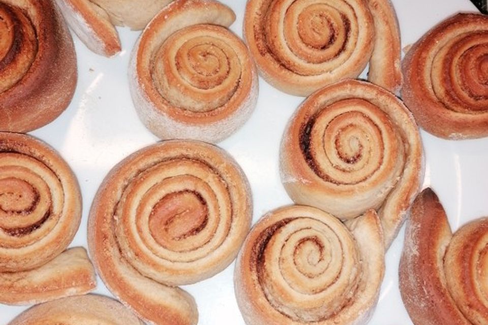 Zimtschnecken - Kanelbullar