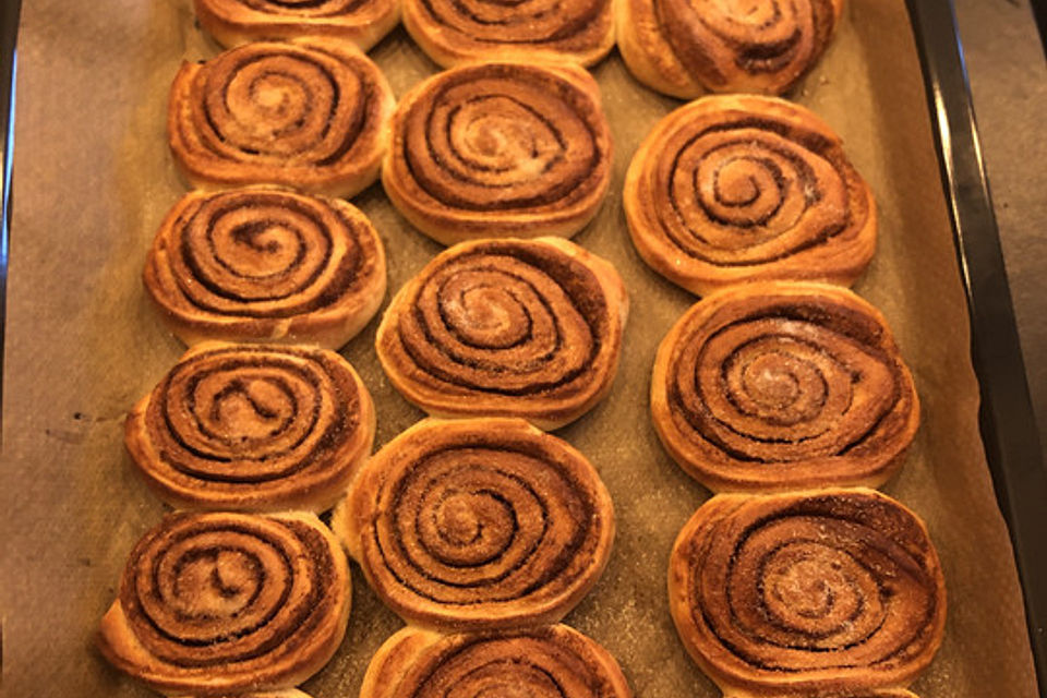 Zimtschnecken - Kanelbullar