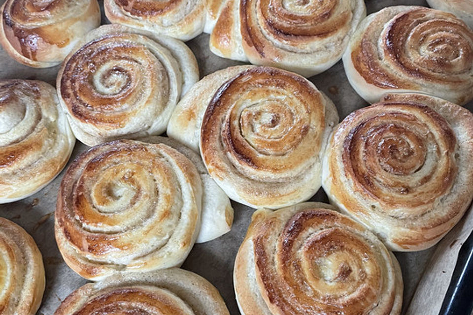 Zimtschnecken - Kanelbullar