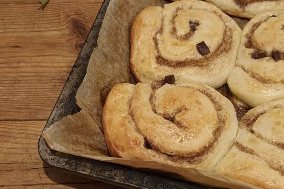 Zimtschnecken - Kanelbullar