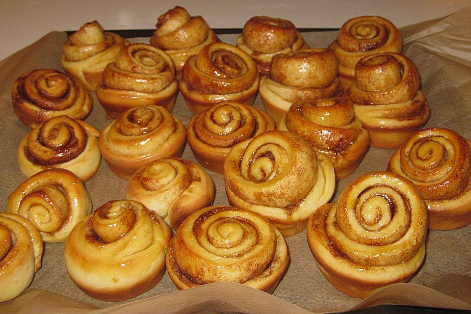 Zimtschnecken - Kanelbullar