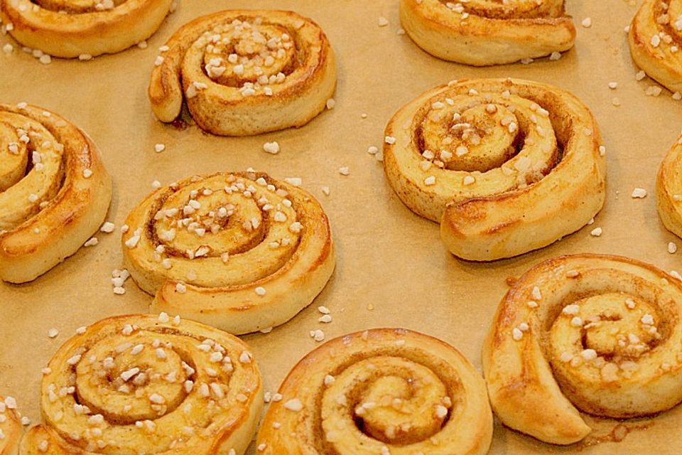 Zimtschnecken - Kanelbullar