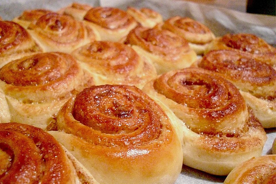 Zimtschnecken - Kanelbullar