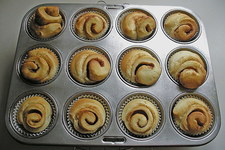 Zimtschnecken - Kanelbullar