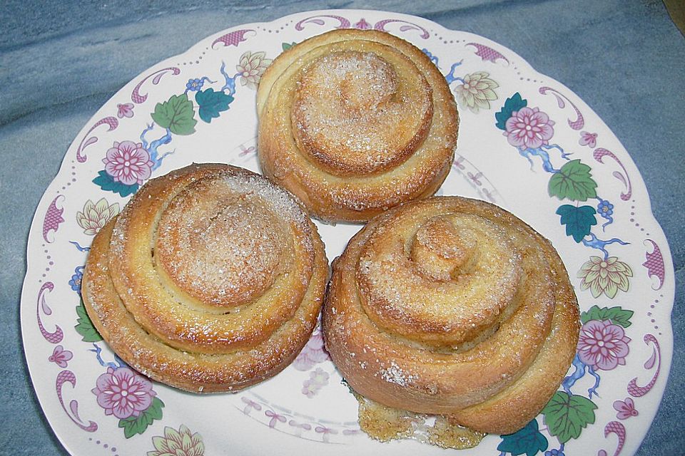 Zimtschnecken - Kanelbullar