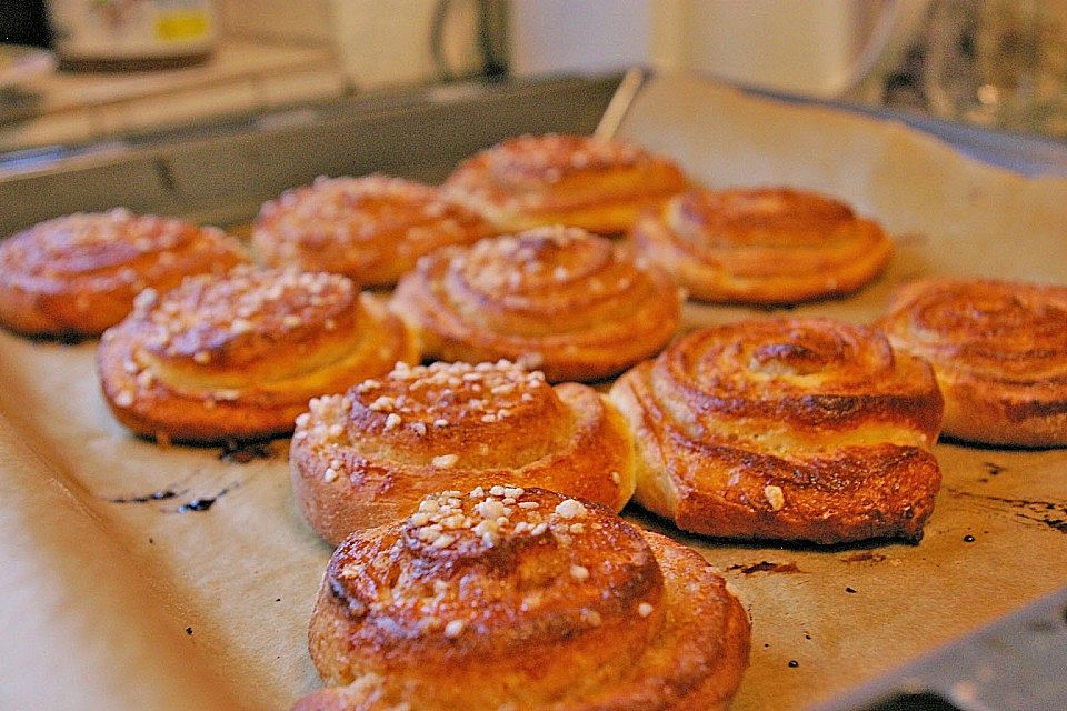 Zimtschnecken - Kanelbullar