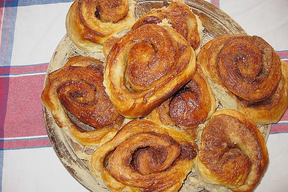 Zimtschnecken - Kanelbullar