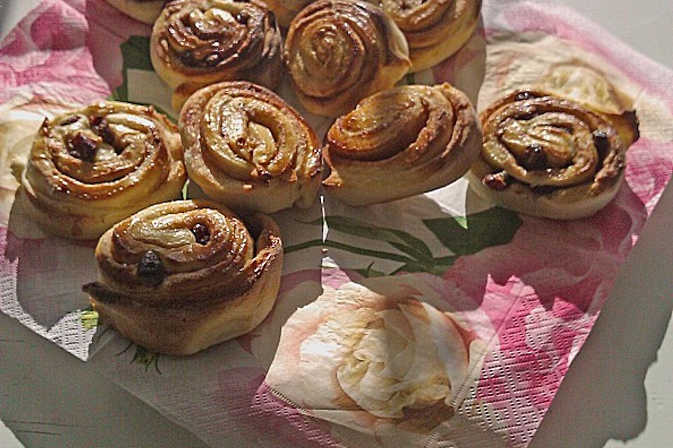 Zimtschnecken - Kanelbullar