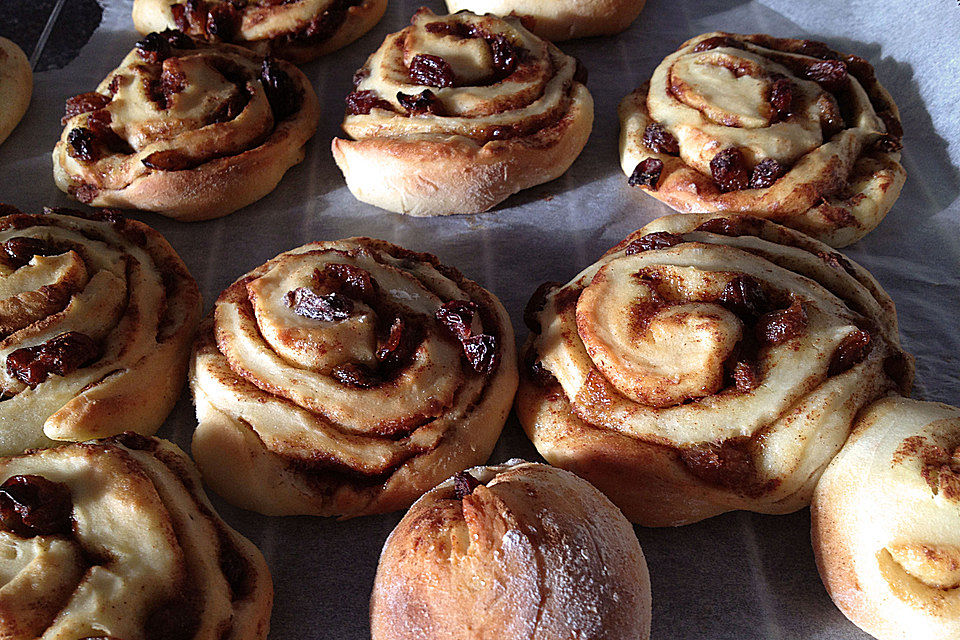 Zimtschnecken - Kanelbullar