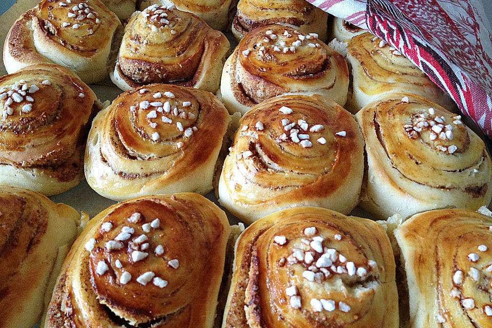 Zimtschnecken - Kanelbullar