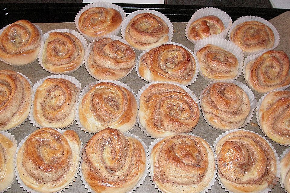 Zimtschnecken - Kanelbullar