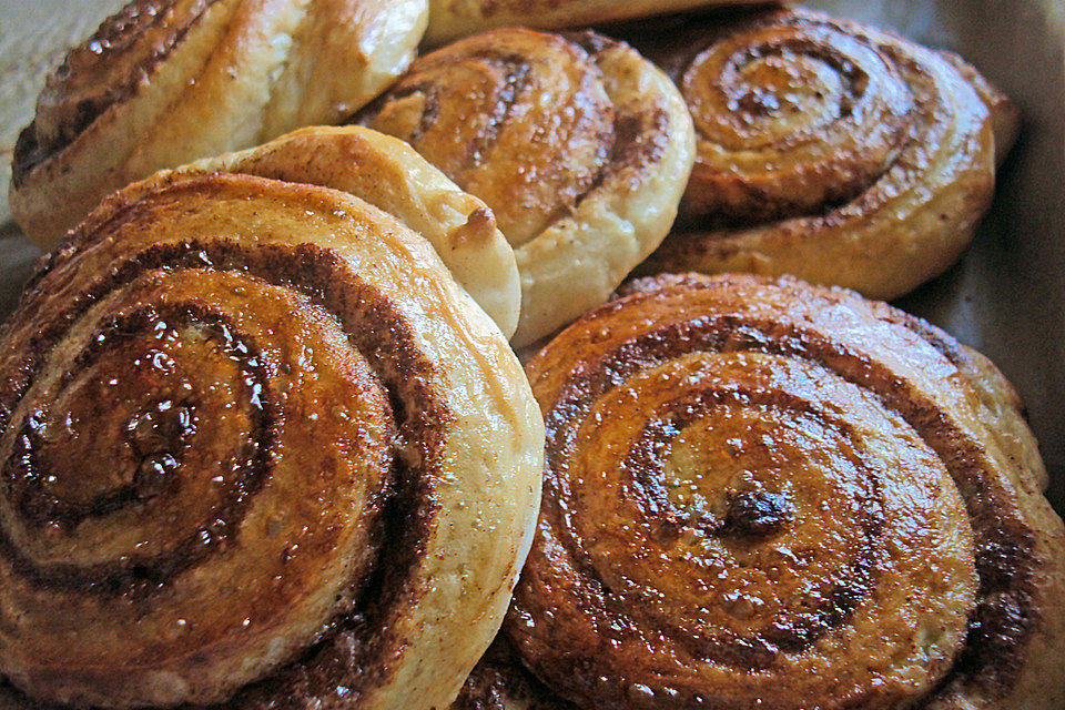 Zimtschnecken - Kanelbullar