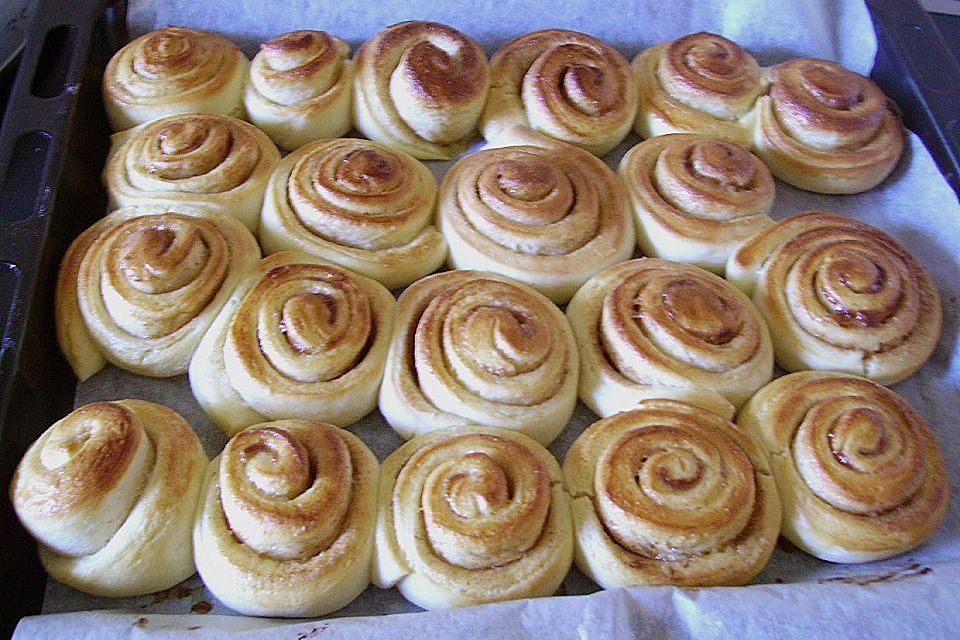 Zimtschnecken - Kanelbullar