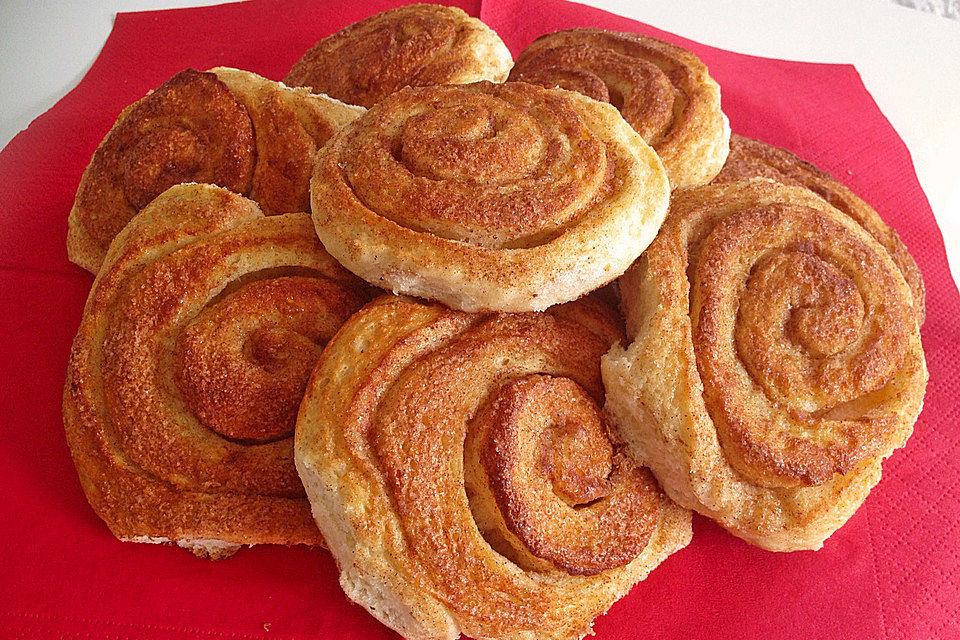 Zimtschnecken - Kanelbullar