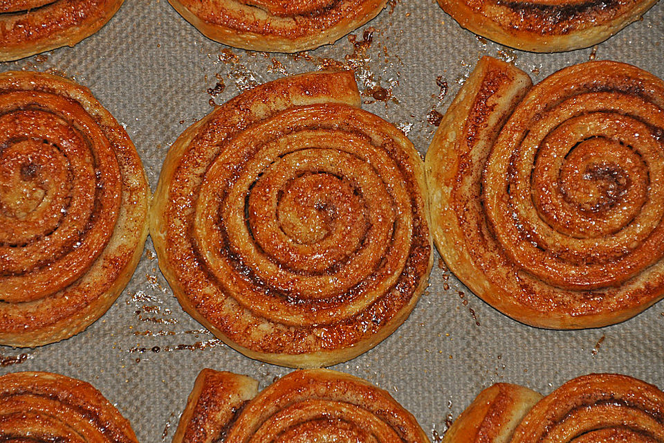 Zimtschnecken - Kanelbullar