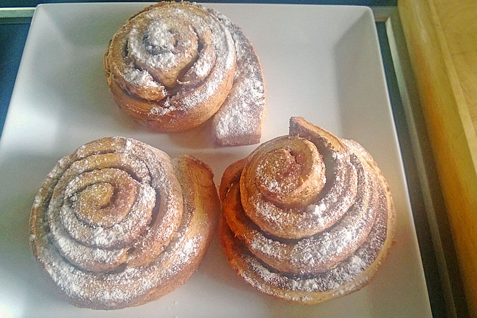 Zimtschnecken - Kanelbullar