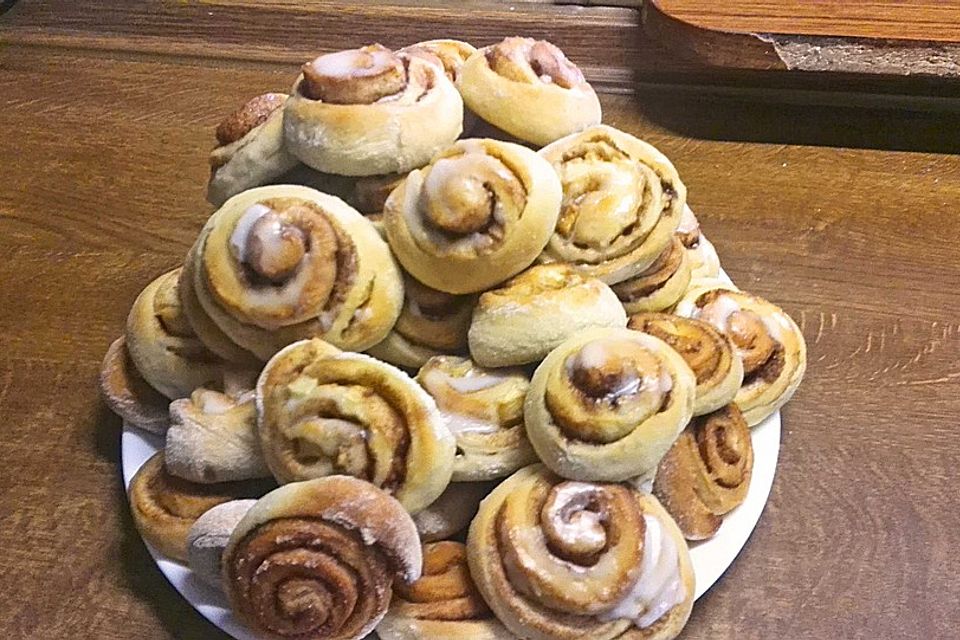 Zimtschnecken - Kanelbullar