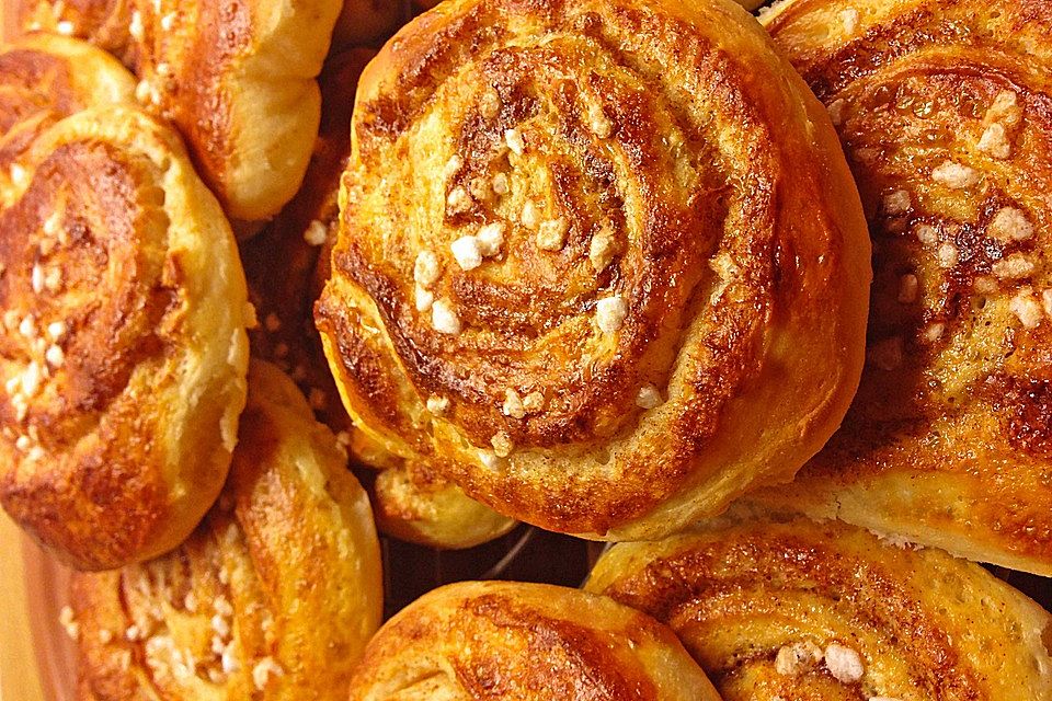 Zimtschnecken - Kanelbullar