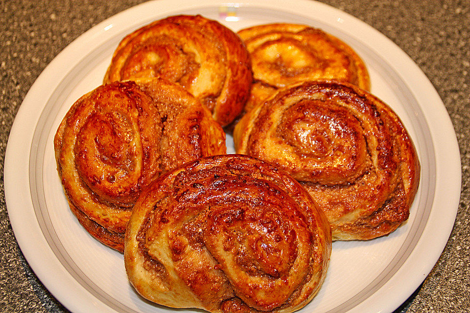 Zimtschnecken - Kanelbullar