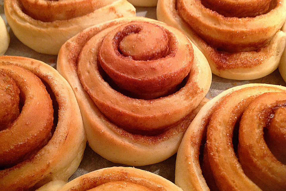 Zimtschnecken - Kanelbullar