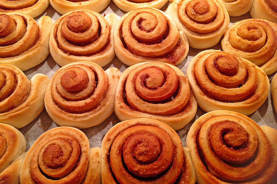 Zimtschnecken - Kanelbullar