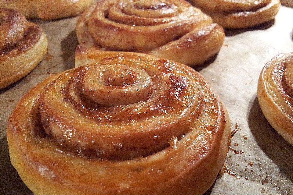 Zimtschnecken - Kanelbullar