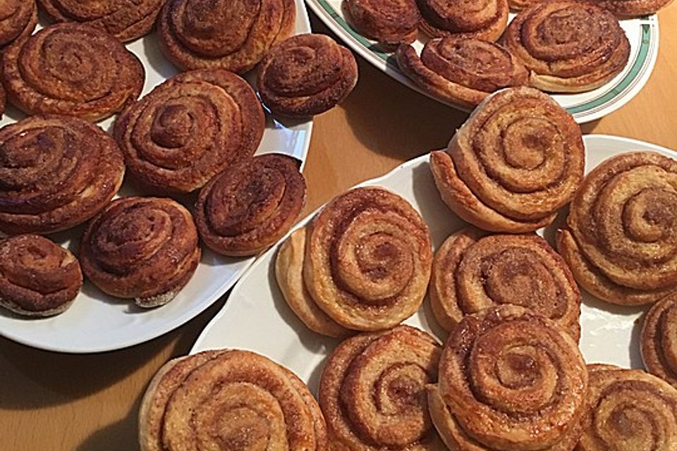 Zimtschnecken - Kanelbullar