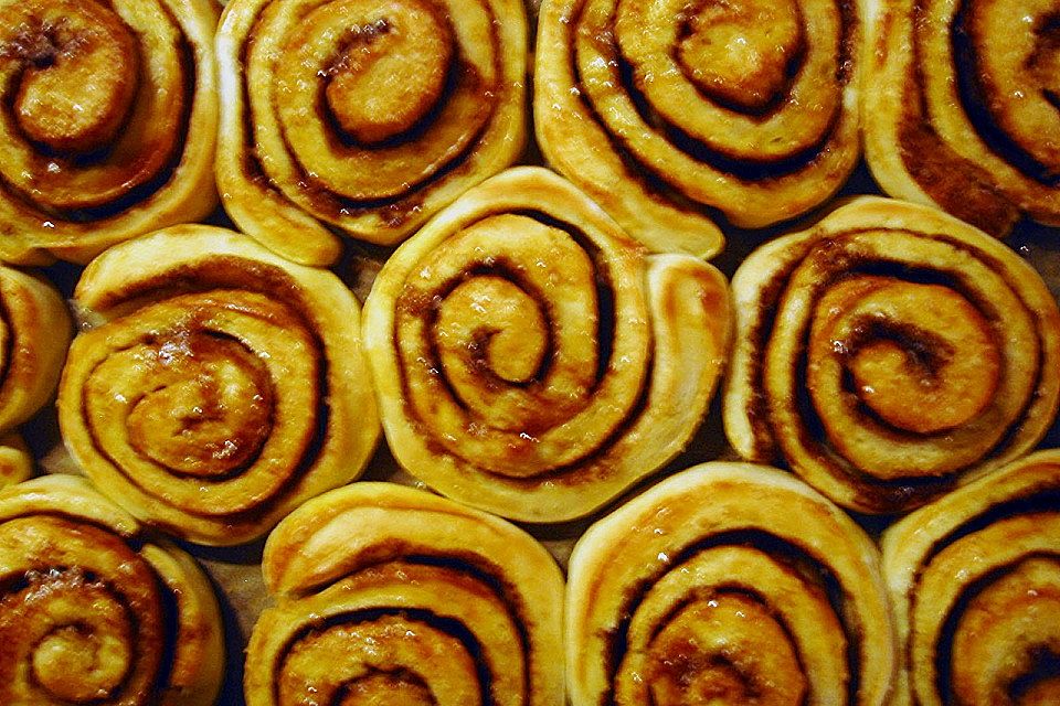 Zimtschnecken - Kanelbullar