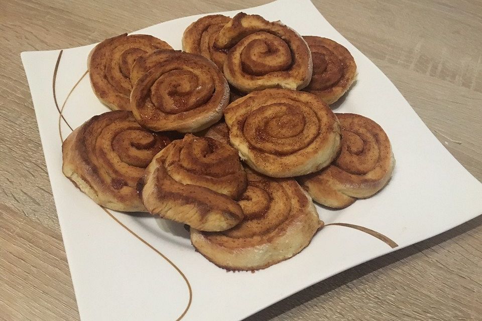 Zimtschnecken - Kanelbullar