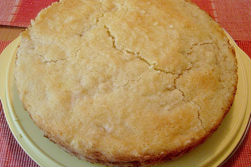 Apfelkuchen mit Grieß