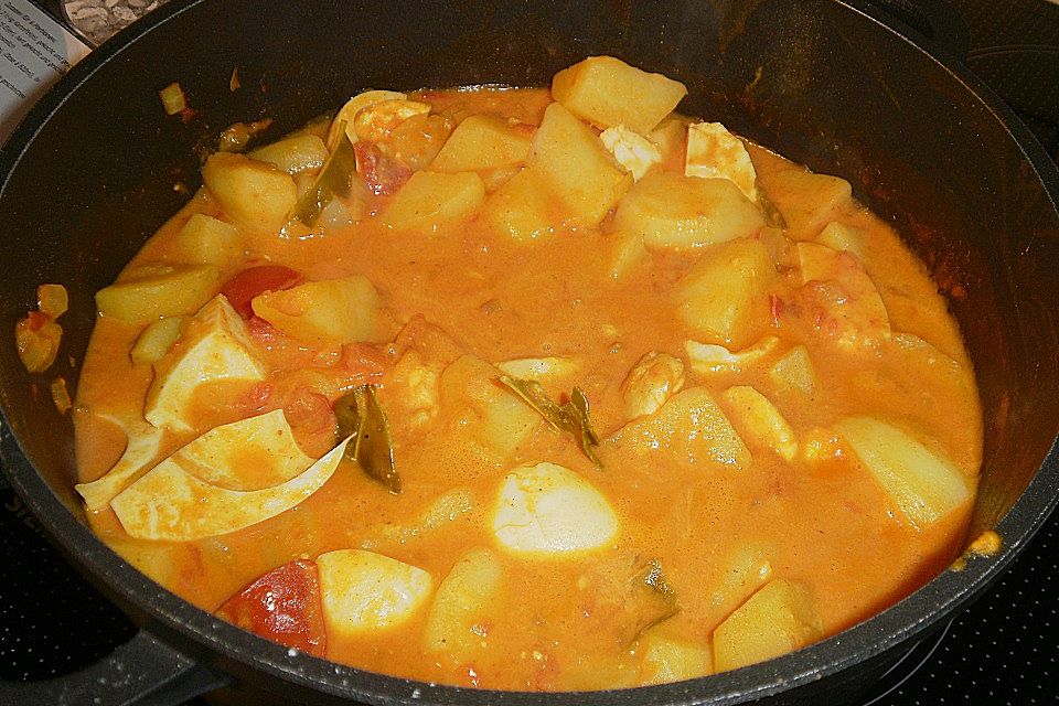 Eier - Kartoffel - Curry