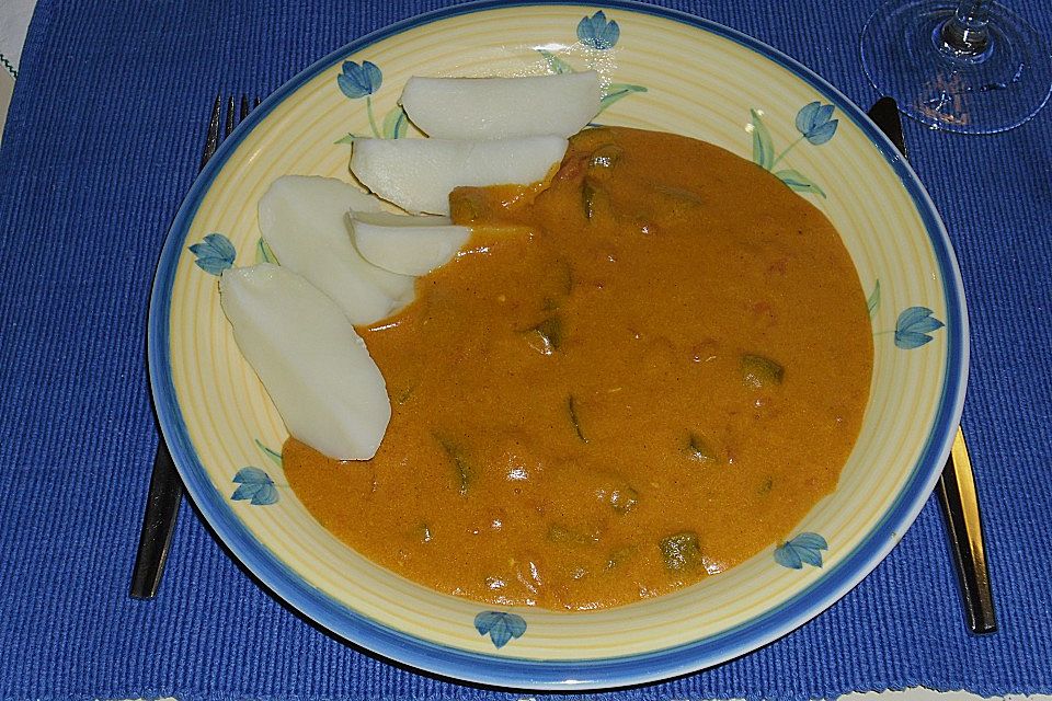 Eier - Kartoffel - Curry