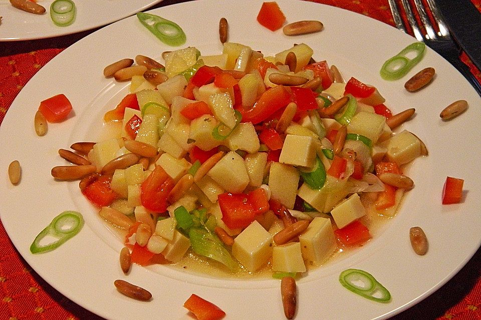 Apfel - Käse - Salat