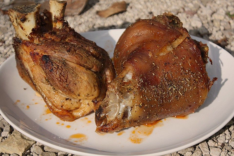 Schweinshaxe bayrisch