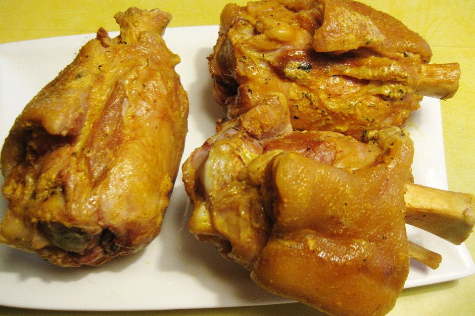 Schweinshaxe bayrisch