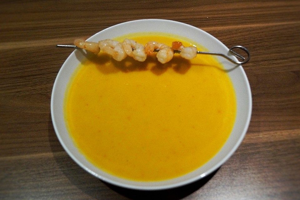 Cremige Kürbissuppe